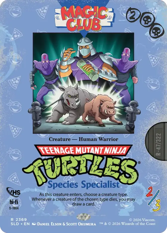 Species Specialist <Turtles: VHS Villains> [SLD]