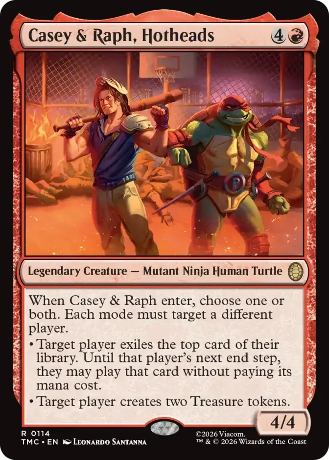 Casey & Raph, Hotheads [TMC]