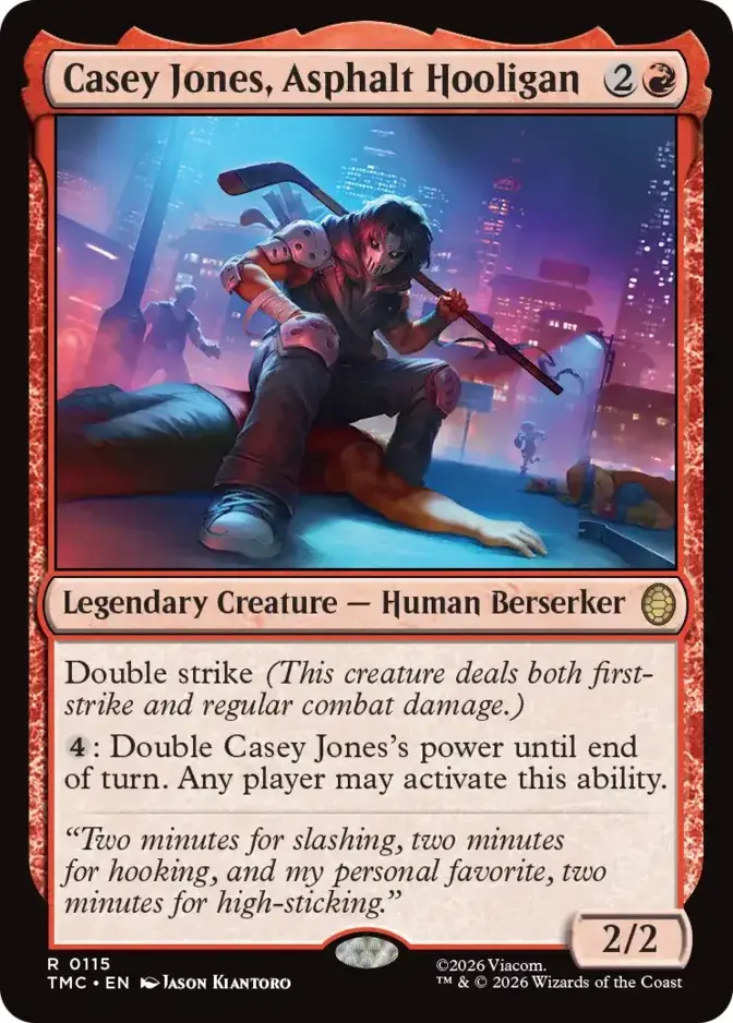 Casey Jones, Asphalt Hooligan [TMC]