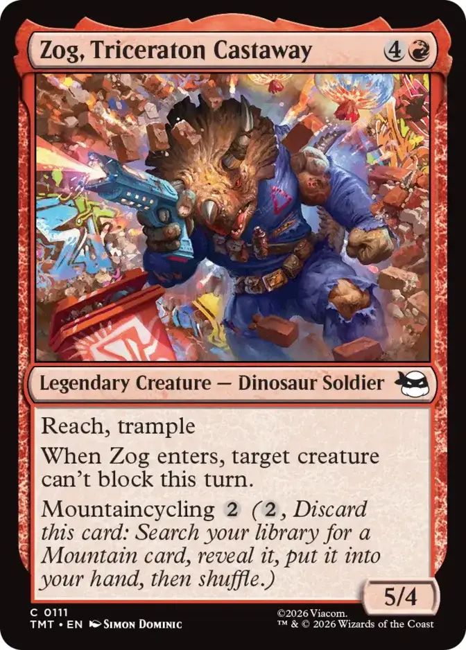 Zog, Triceraton Castaway [TMT] (F)