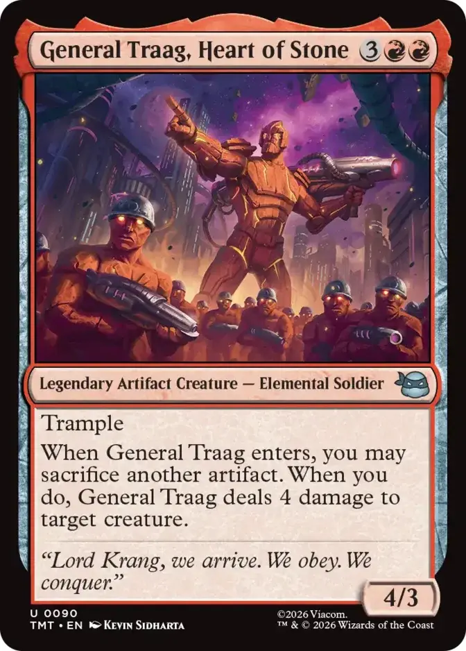 General Traag, Heart of Stone [TMT] (F)