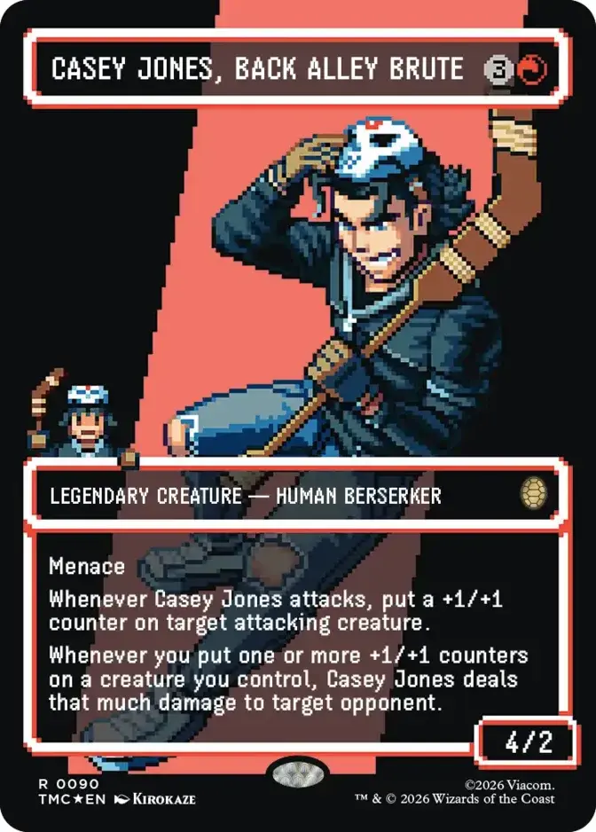 Casey Jones, Back Alley Brute <borderless pixel> [TMC]
