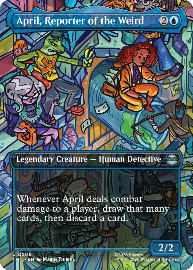 April, Reporter of the Weird <borderless> [TMT] (F)