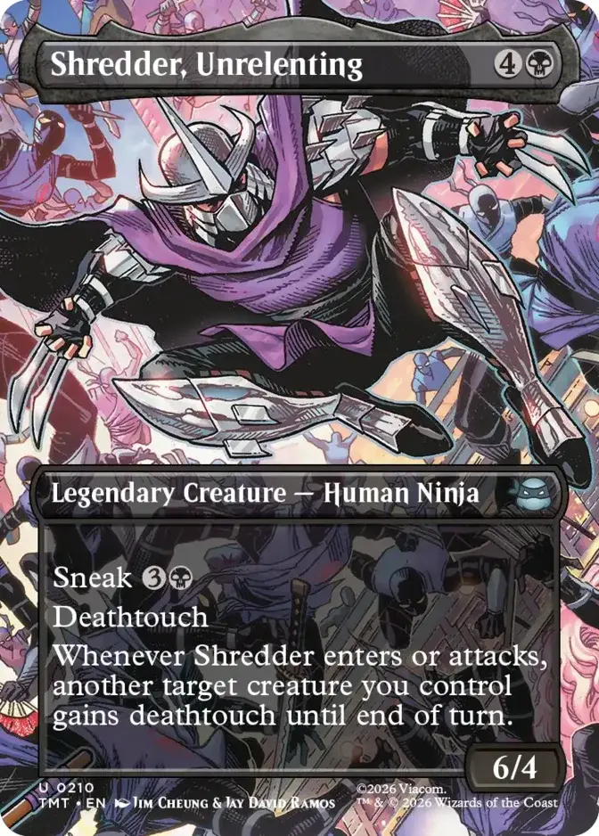 Shredder, Unrelenting <borderless> [TMT]