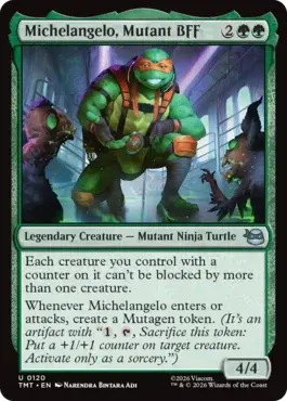 Michelangelo, Mutant BFF