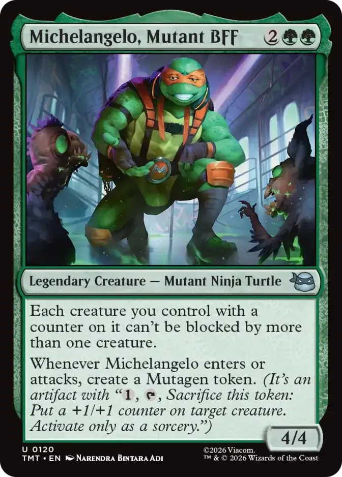 Michelangelo, Mutant BFF [TMT] (F)