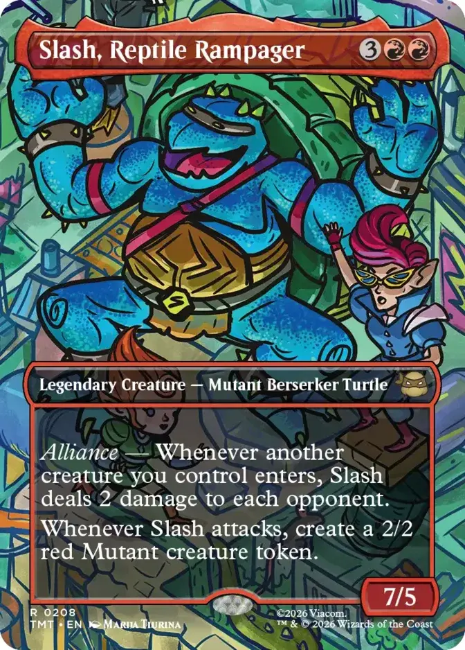 Slash, Reptile Rampager <borderless> [TMT]