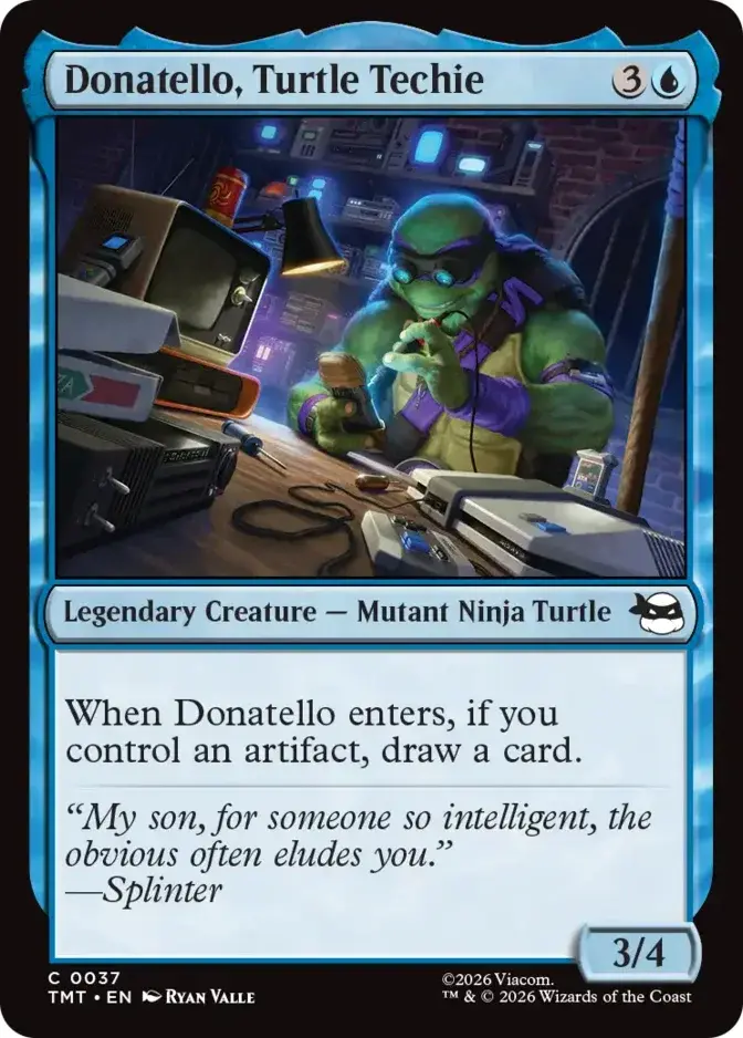Donatello, Turtle Techie [TMT] (F)