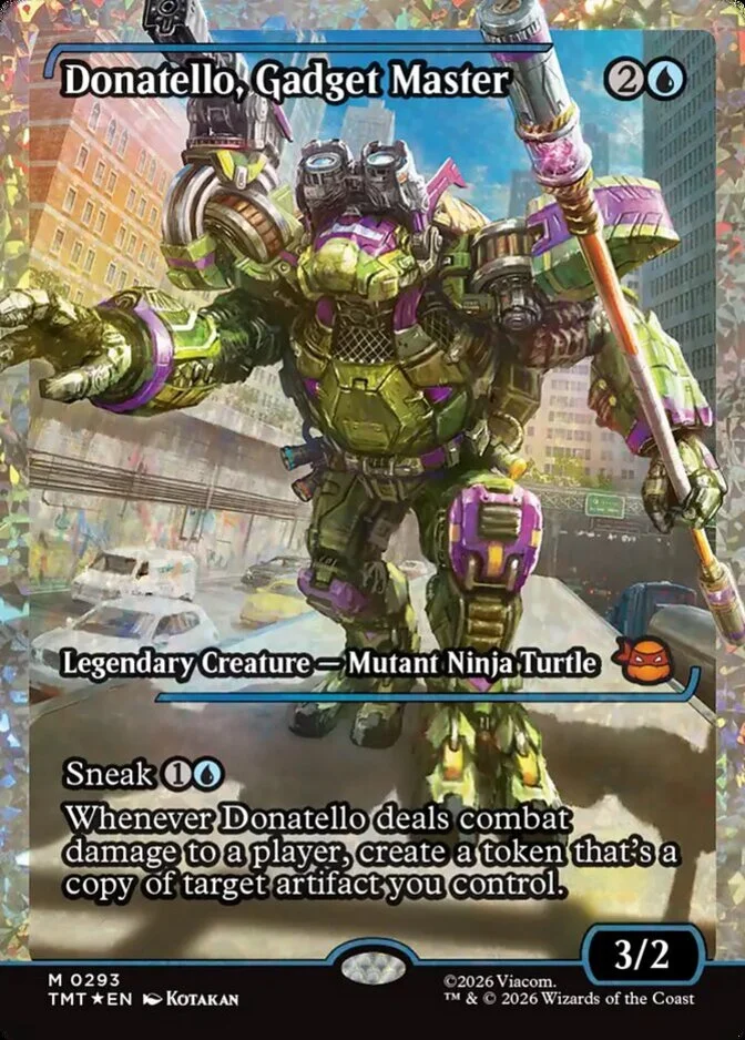 Donatello, Gadget Master <Japan Showcase - Fracture Foil> [TMT] (F)