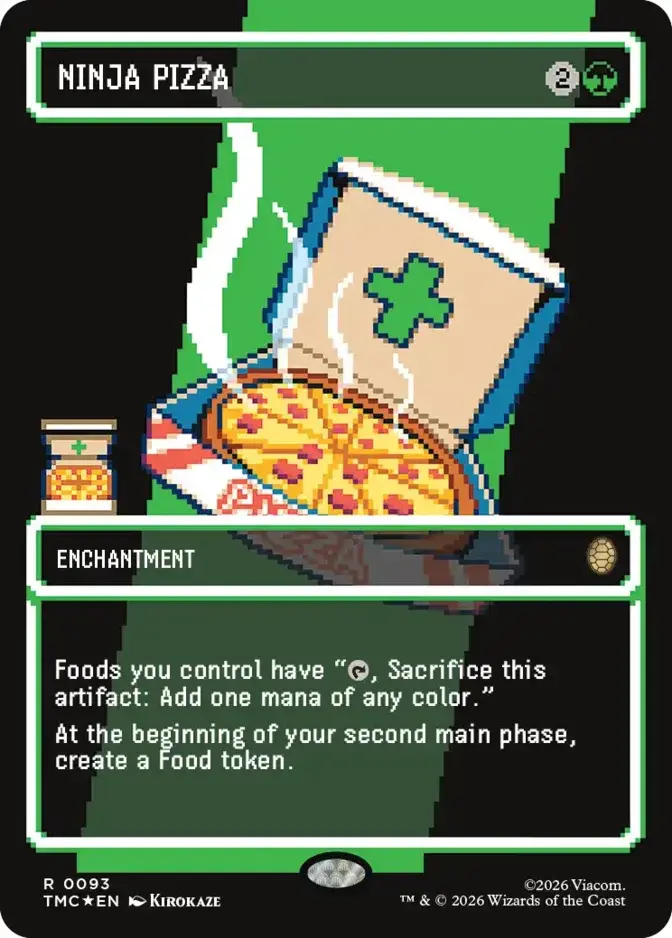 Ninja Pizza <borderless pixel> [TMC] (F)