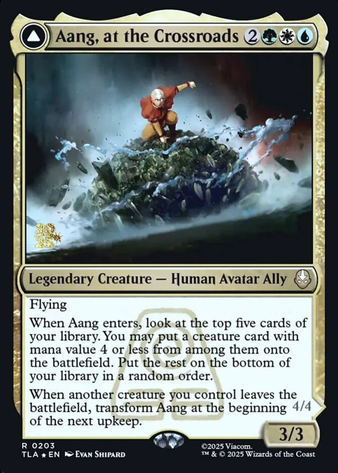 Aang, at the Crossroads <prerelease> [TLA] (F)