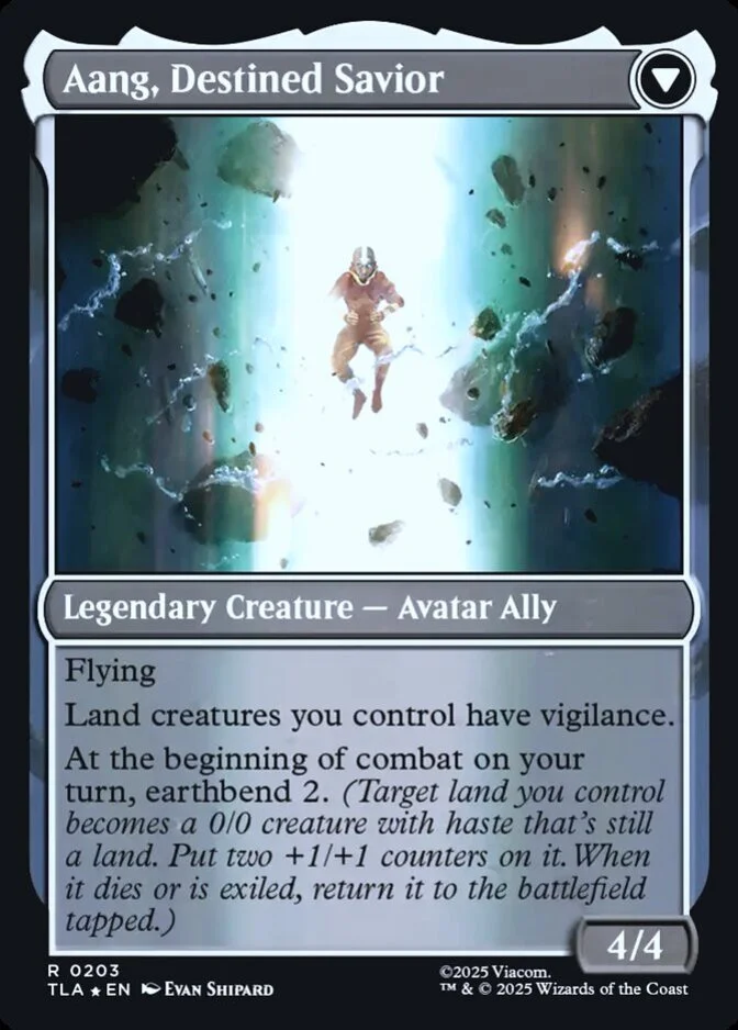Aang, Destined Savior <prerelease> [TLA] (F)