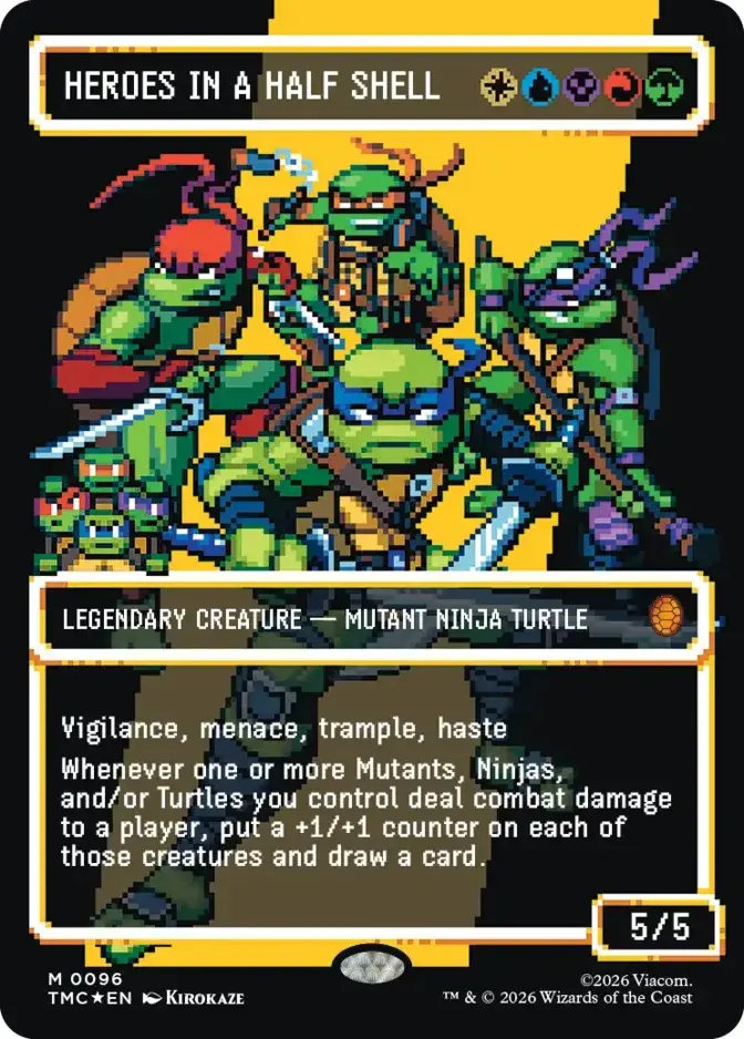Heroes in a Half Shell <borderless pixel> [TMC] (F)