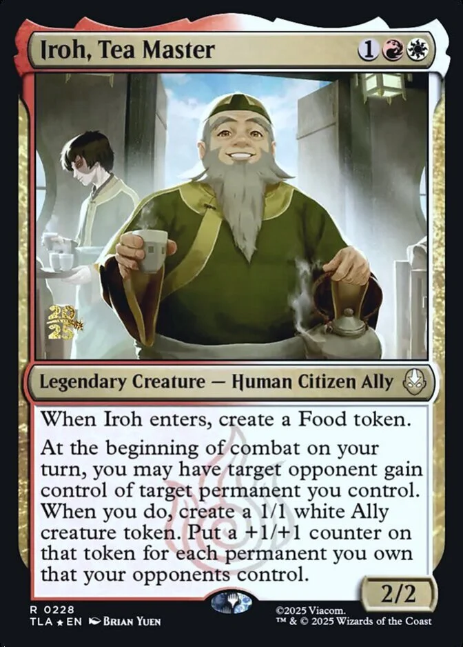 Iroh, Tea Master <prerelease> [TLA] (F)
