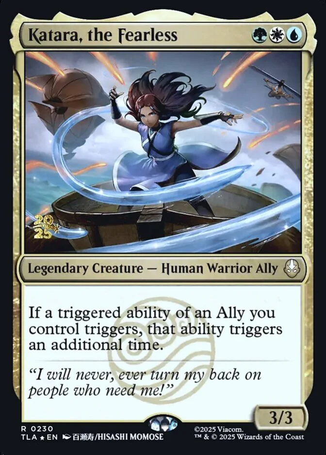 Katara, the Fearless <prerelease> [TLA] (F)