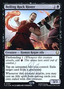 Avatar Boiling Rock Riot Boiling Rock Rioter, Avatar: The Last Airbender (TLA) Price History