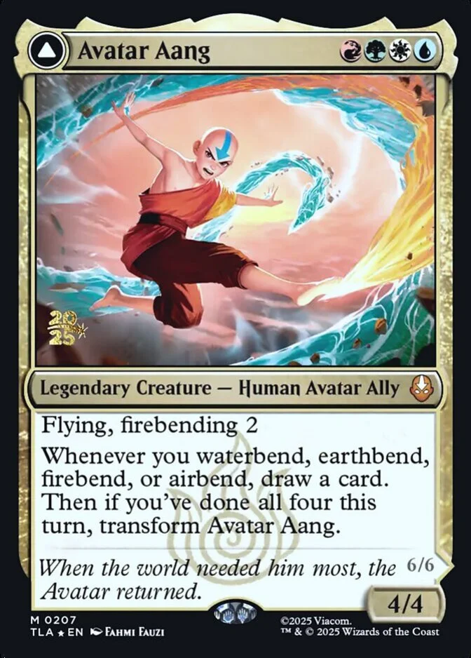 Avatar Aang <prerelease> [TLA] (F)