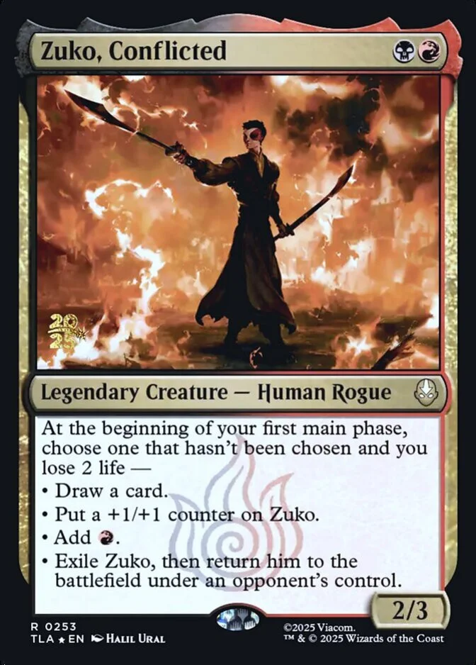 Zuko, Conflicted <prerelease> [TLA] (F)