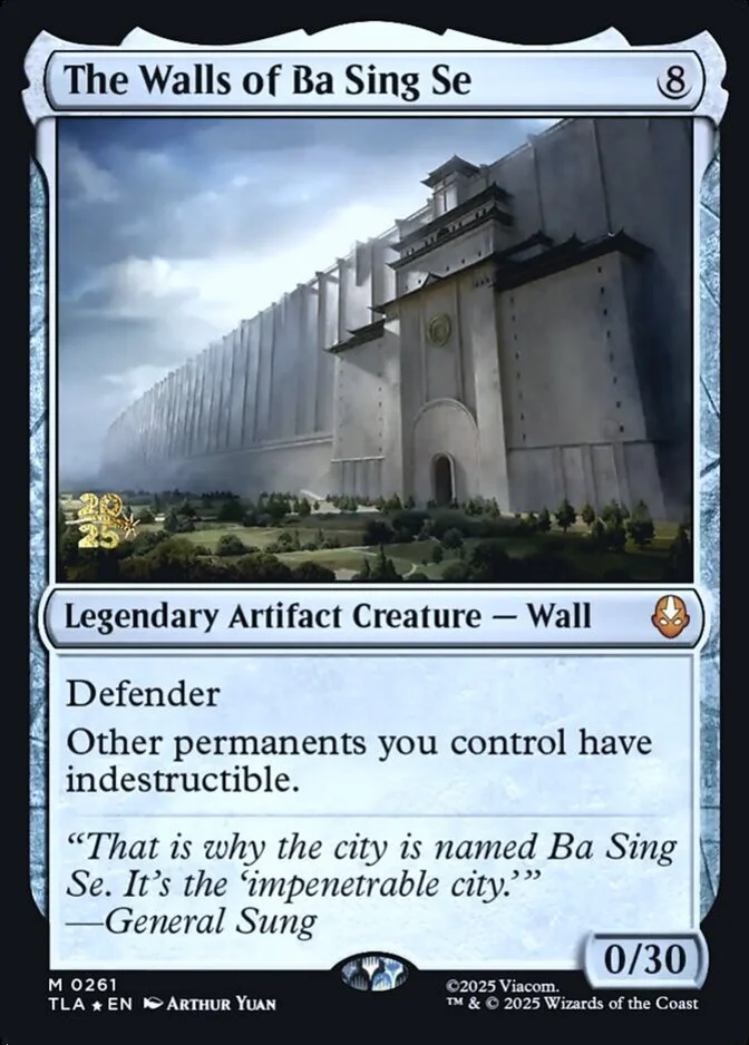 The Walls of Ba Sing Se <prerelease> [TLA] (F)