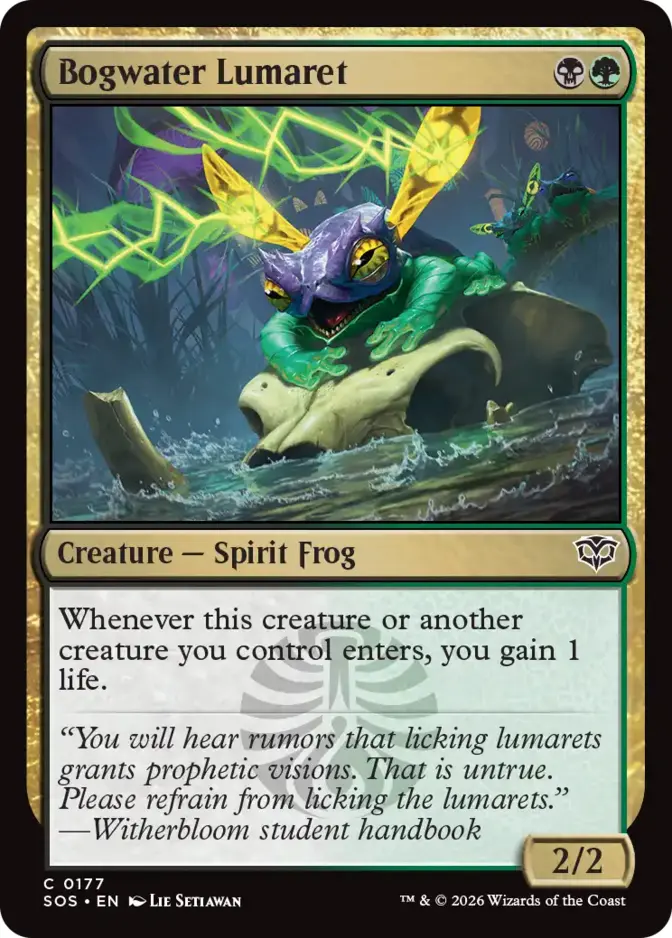Bogwater Lumaret [SOS]