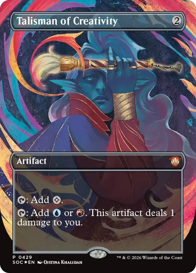 Talisman of Creativity <019d3fdd-33af-764a-b615-6b431d85eeb7> [SOC] (F)