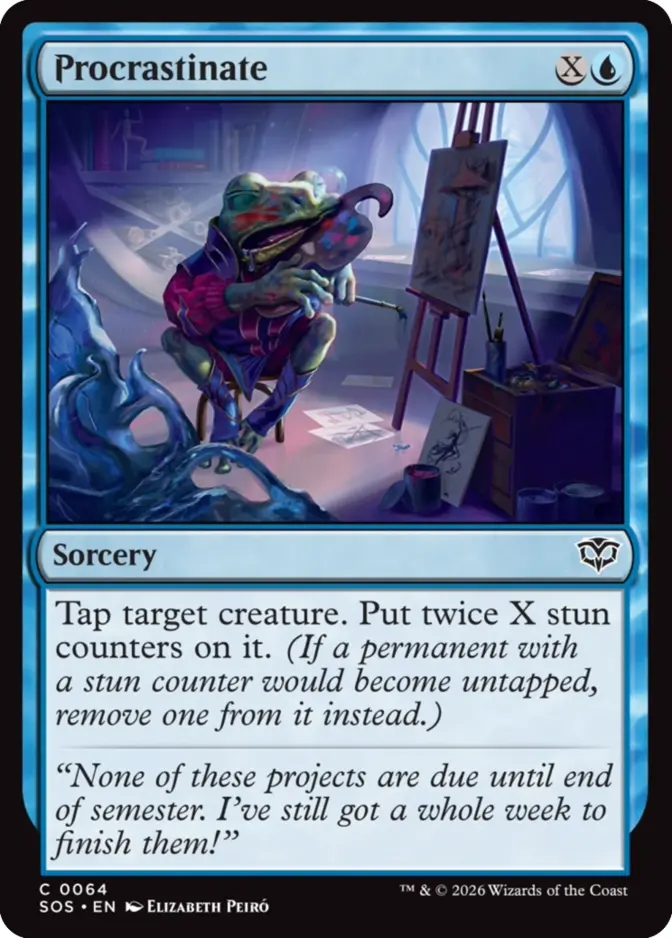 Procrastinate <019d4505-0d5b-7f3e-a6c3-09234f5e7dce> [SOS]