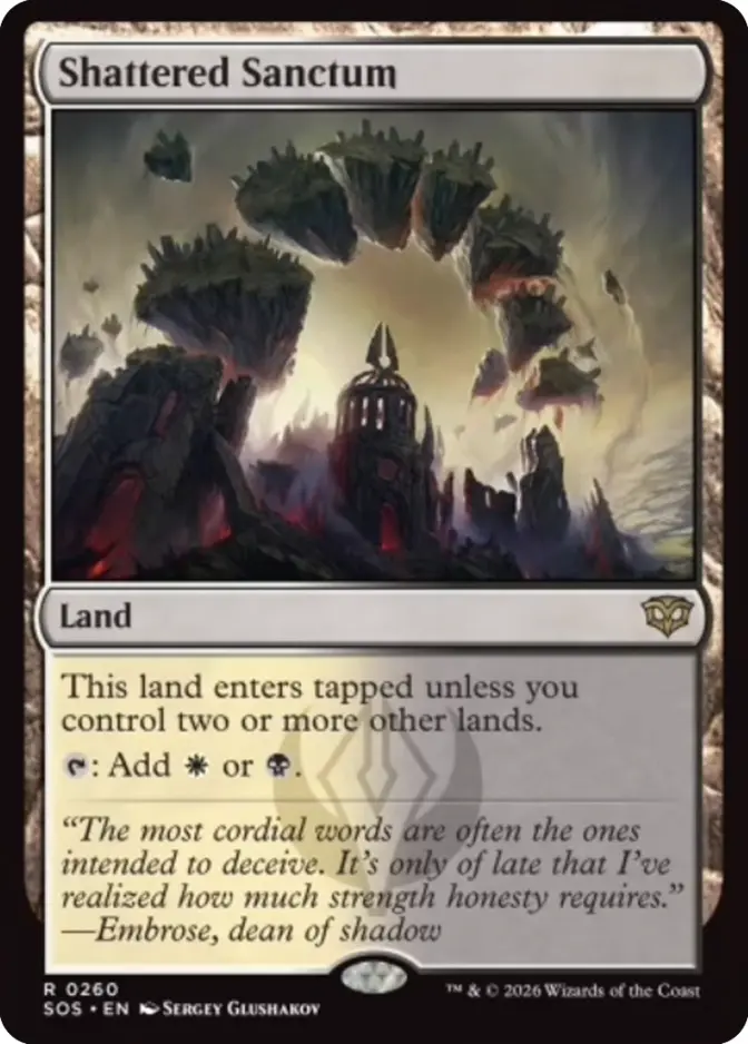 Shattered Sanctum <019d450f-ea0e-771e-9878-802bb74f928e> [SOS]
