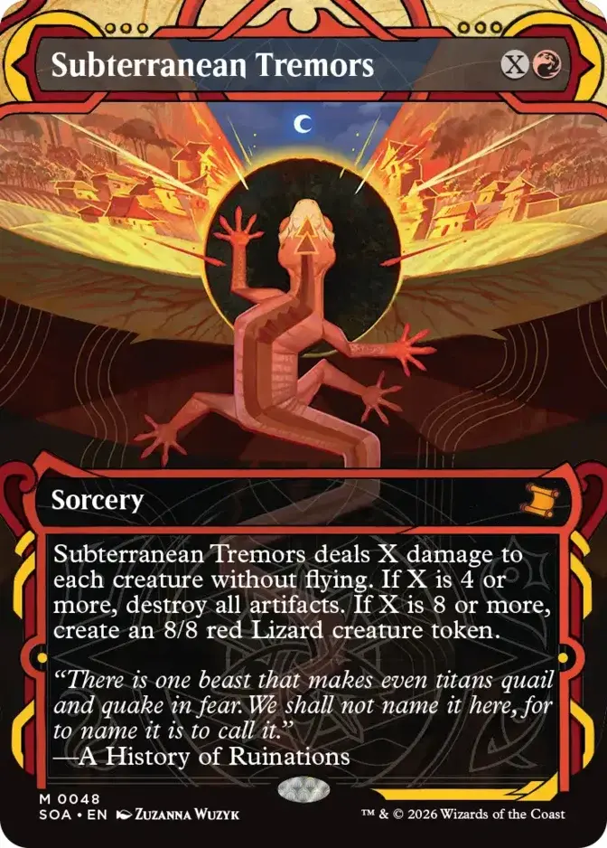 Subterranean Tremors <019d453f-e999-79a5-9109-56cf81d284b2> [SOA]