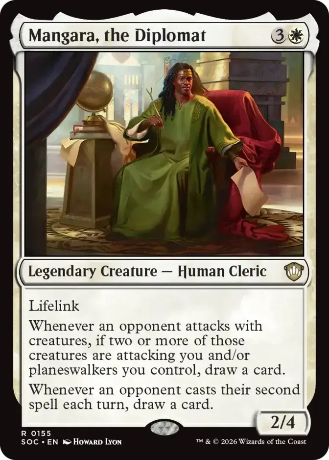 Mangara, the Diplomat <019d4a19-d3c3-7a18-aa05-3d1b924267ad> [SOC]