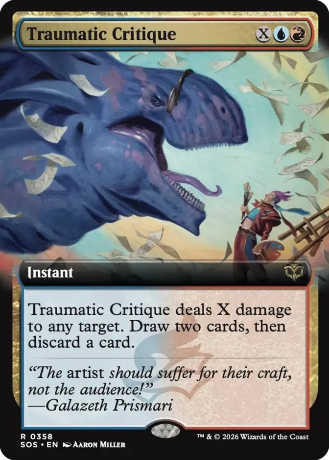 Traumatic Critique <019d4f6d-bd60-7670-af43-eb7f4b3a9cd7> [SOS]