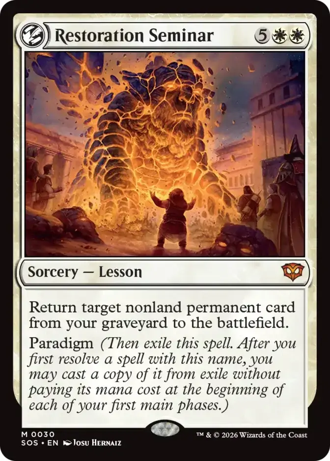 Restoration Seminar <019d6368-ffbd-7f51-a675-00b8473b28a6> [SOS]