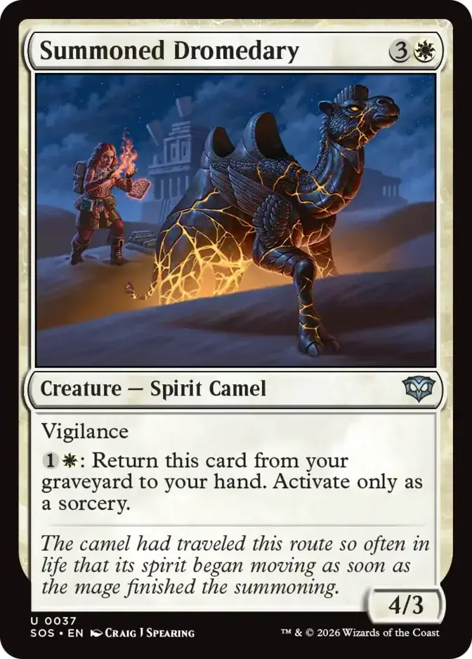 Summoned Dromedary <019d6369-02a3-7988-8105-86b69ec82ddb> [SOS]