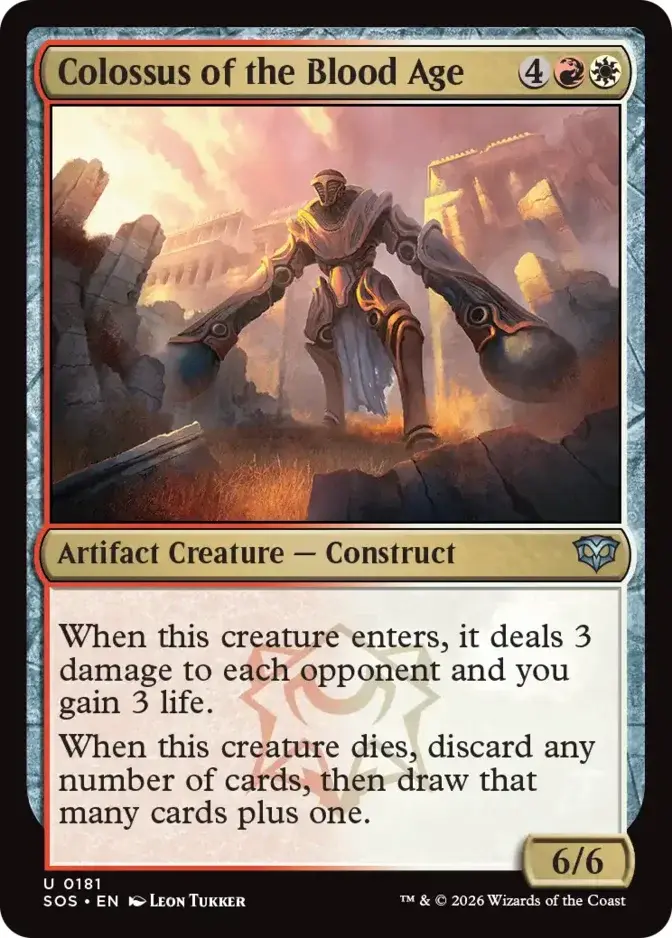 Colossus of the Blood Age <019d6369-2319-7bdc-a14e-51209376ea5a> [SOS]
