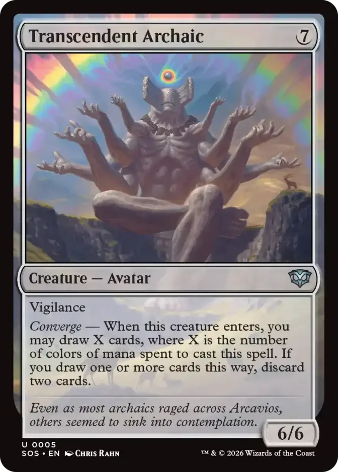 Transcendent Archaic <019d6976-69a3-70fd-8de7-d50f6bb7e088> [SOS]