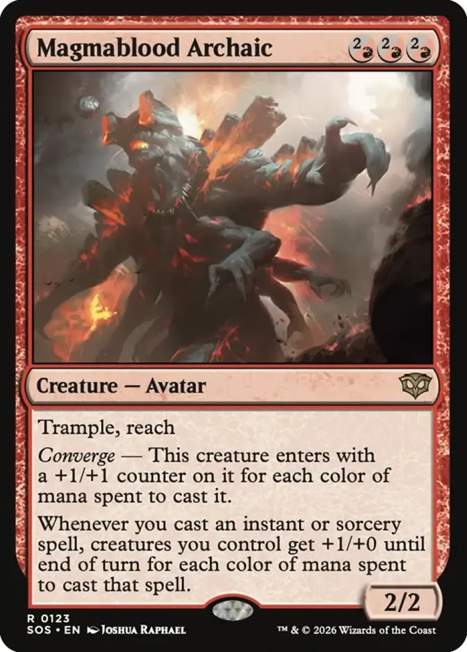 Magmablood Archaic <019d69ce-8a78-7383-8a85-a975206fc57a> [SOS]