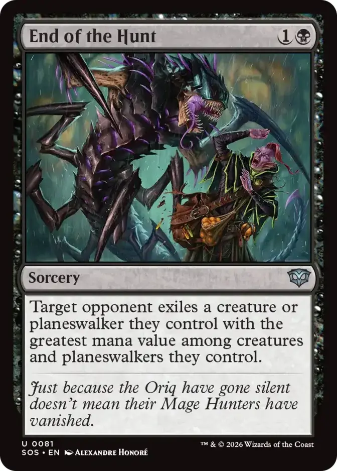 End of the Hunt <019d6da1-193f-743c-9d86-9f01f9bb28cf> [SOS] (F)