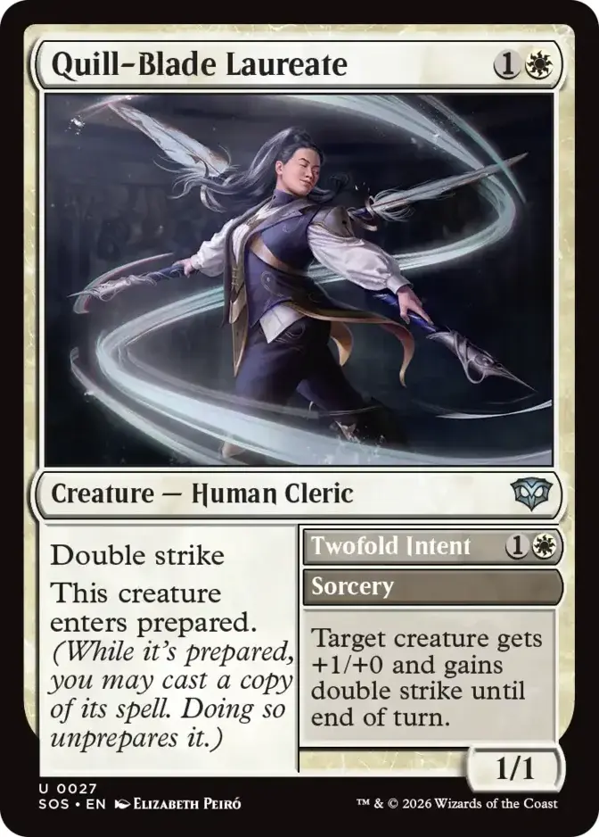 Quill-Blade Laureate <019d72c4-ba7d-74eb-987e-e160386fa2f5> [SOS] (F)