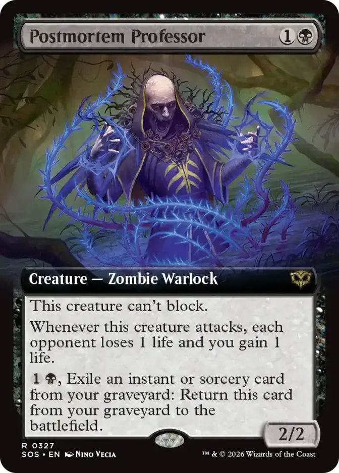 Postmortem Professor <019d72d6-e532-7f35-b0d2-dc52b5568d1f> [SOS]