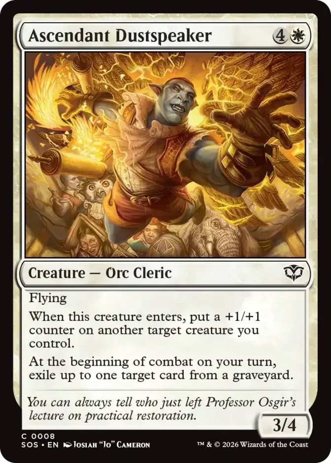 Ascendant Dustspeaker <019d77ec-28de-7380-b55b-87f12ada4f5d> [SOS] (F)