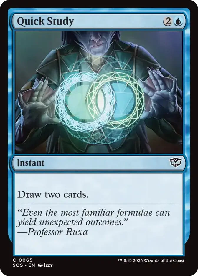 Quick Study <019d77ec-40e5-7f56-87c4-1d516e3a72f7> [SOS]