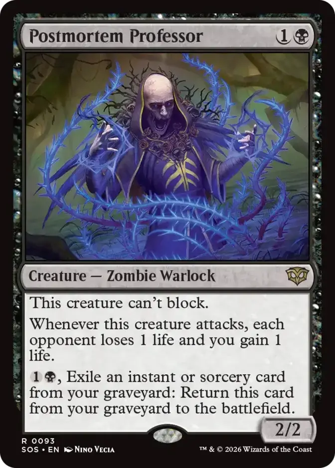 Postmortem Professor <019d77ec-61e2-7481-9c0a-891b79e0c514> [SOS] (F)