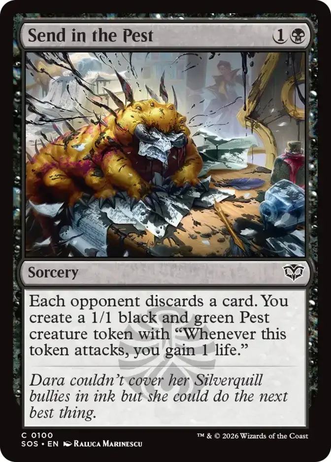 Send in the Pest <019d77ec-6781-7b09-a0e6-e68160411c92> [SOS]