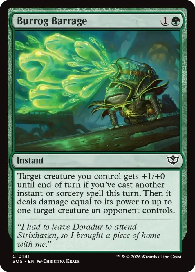 Burrog Barrage <019d77ec-9b13-7e5d-98cd-731749649dc8> [SOS]