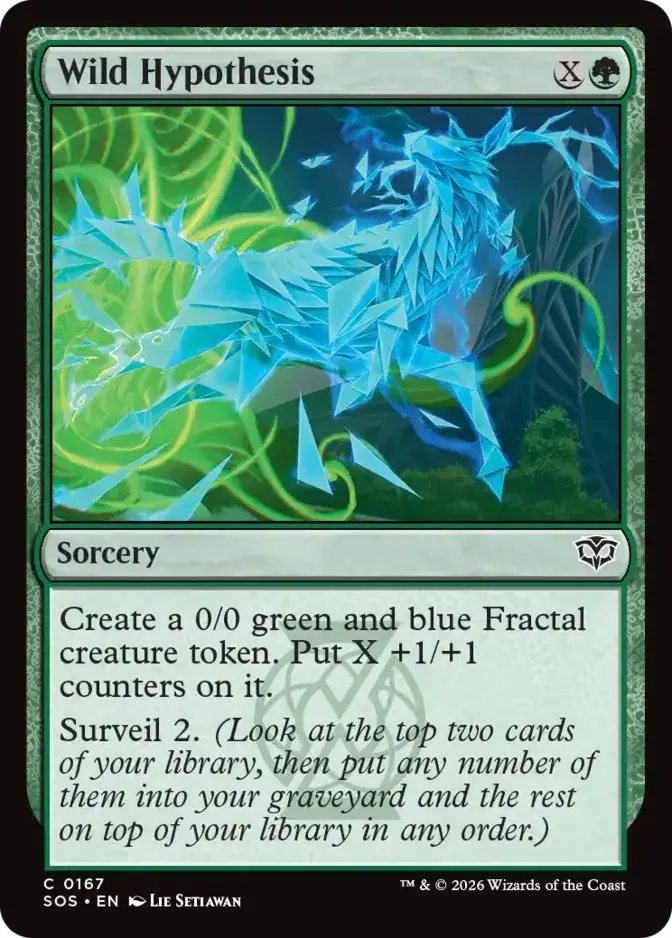 Wild Hypothesis <019d77ec-bc64-7e0a-9f90-8c0e3c5e97bc> [SOS]