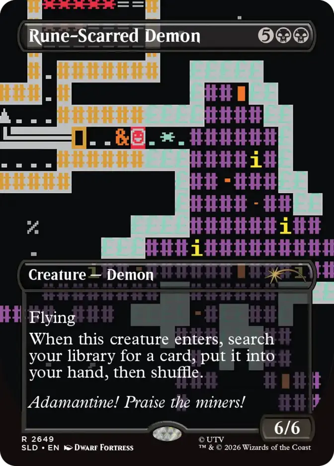 Rune-Scarred Demon <019d8d9d-3e35-723c-9de3-f07bba3180f7> [SLD]