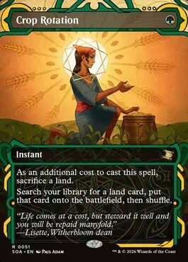 【foil】Crop Rotation MTG Crop Rotation, Secrets of Strixhaven Mystical Archive (SOA) Price