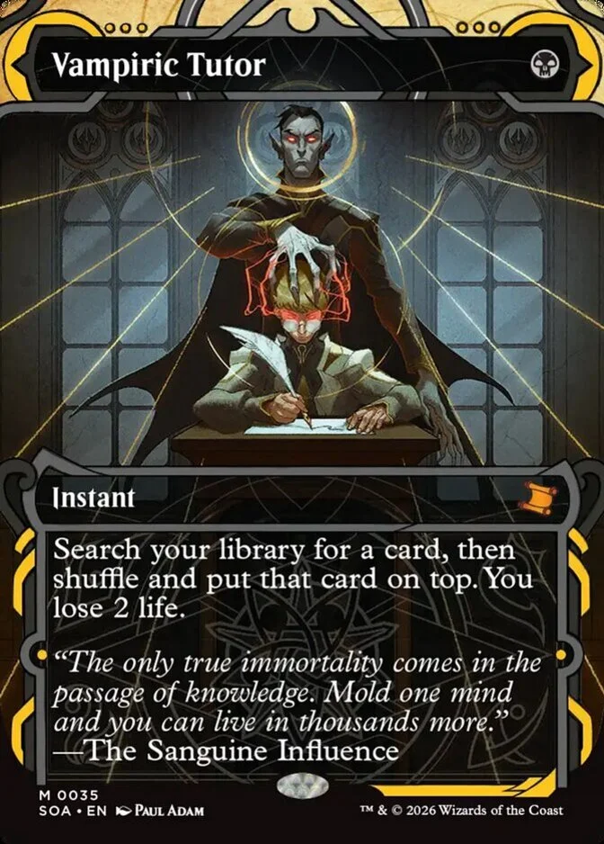 Vampiric Tutor <019db242-8417-7ffc-9d27-d2cfcb956e62> [SOA] (F)