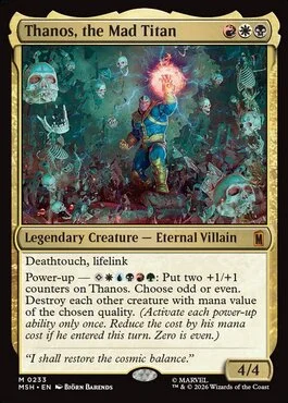 Thanos, the Mad Titan