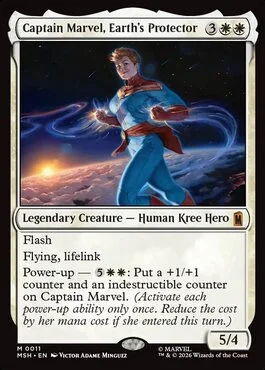 Captain Marvel, Earth's Protector
