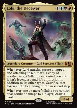 Loki, the Deceiver, Marvel Super Heroes Commander (MSC) Price History
